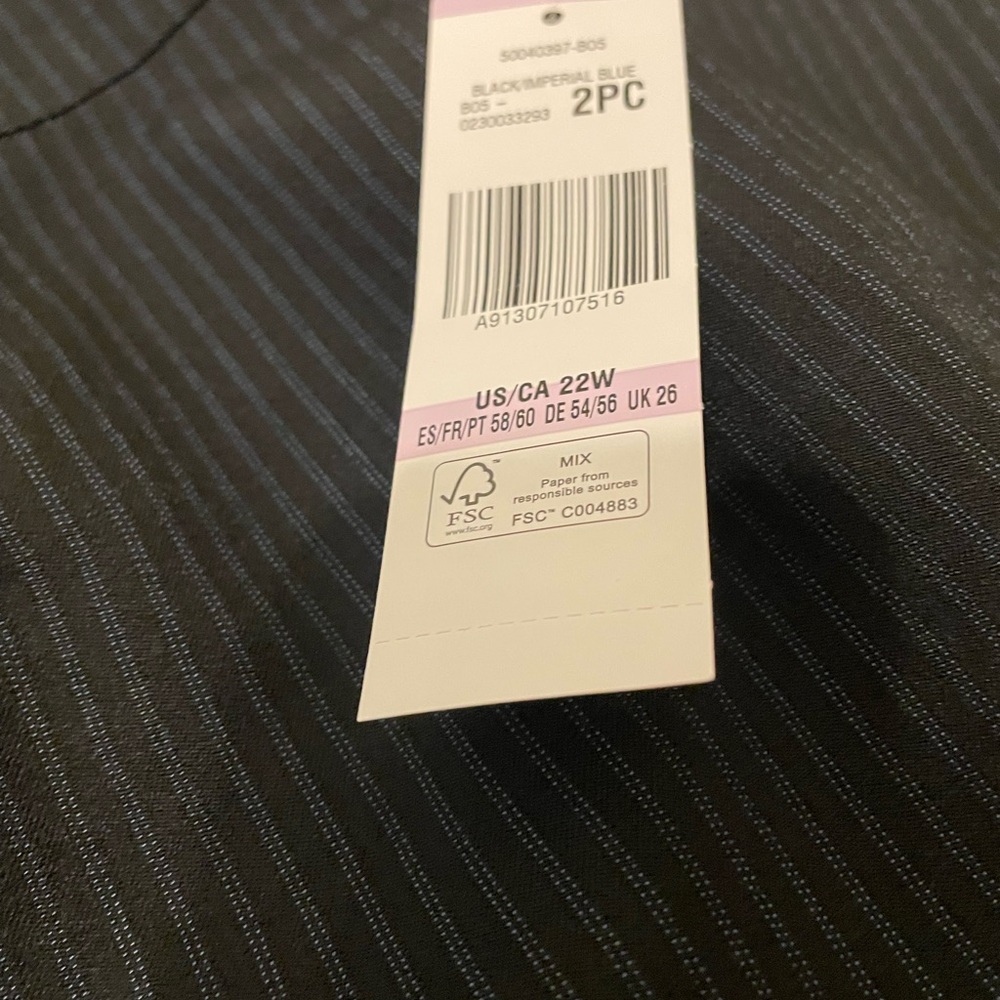 NWT Le Suit Black Blazer Professional Tailored - Picture 12 of 16